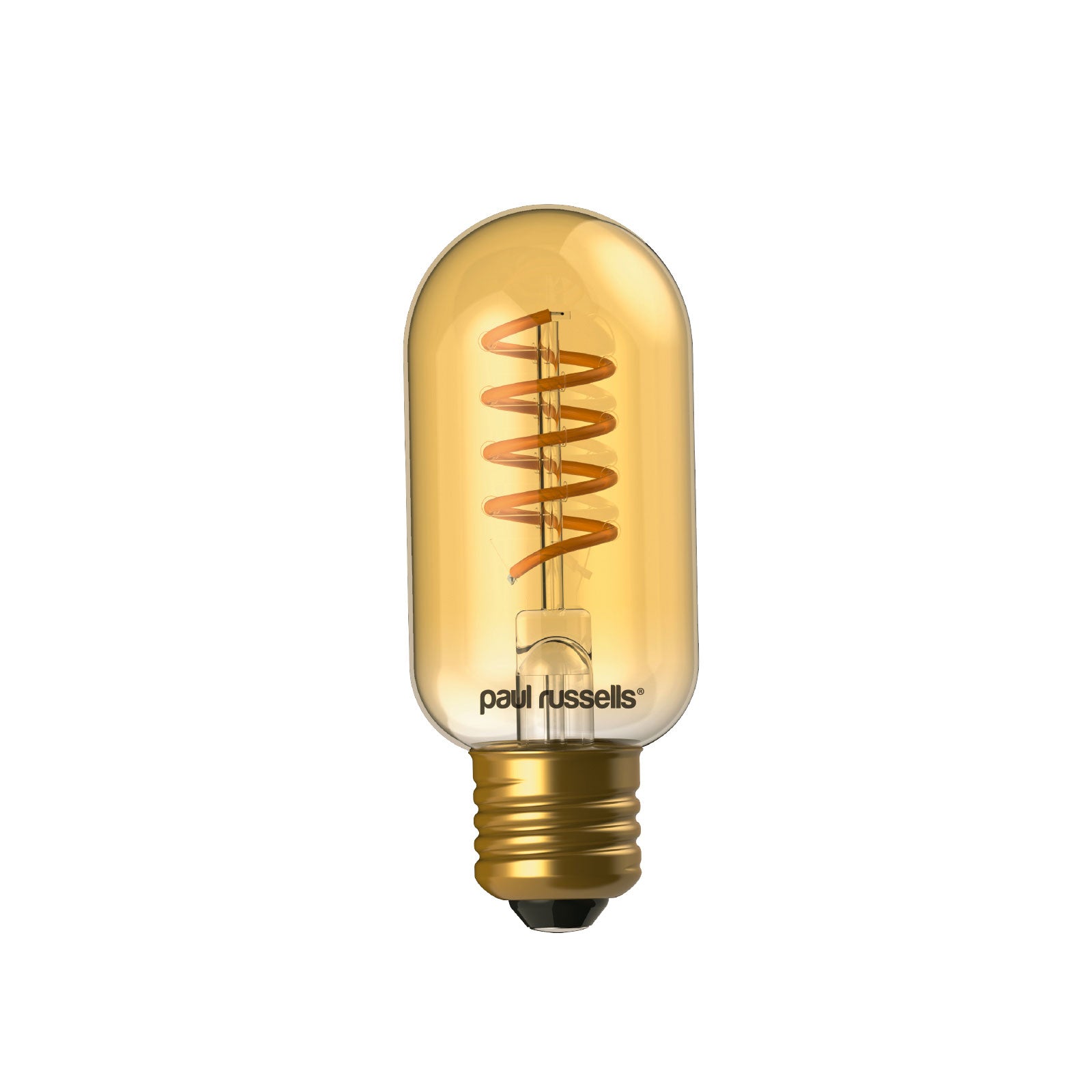 LED Filament Spiral T45 4W 25w Extra Warm White AMBER ES E27 Edison Screw Decorative Bulbs