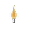 LED Filament Bent Tip Candle 2.5W=20W Extra Warm White (AMBER) SBC B15 Small Bayonet Cap Bulbs1