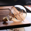 LED Filament Spiral G80 4W=25w Extra Warm White (AMBER) ES E27 Edison Screw Decorative Bulbs5